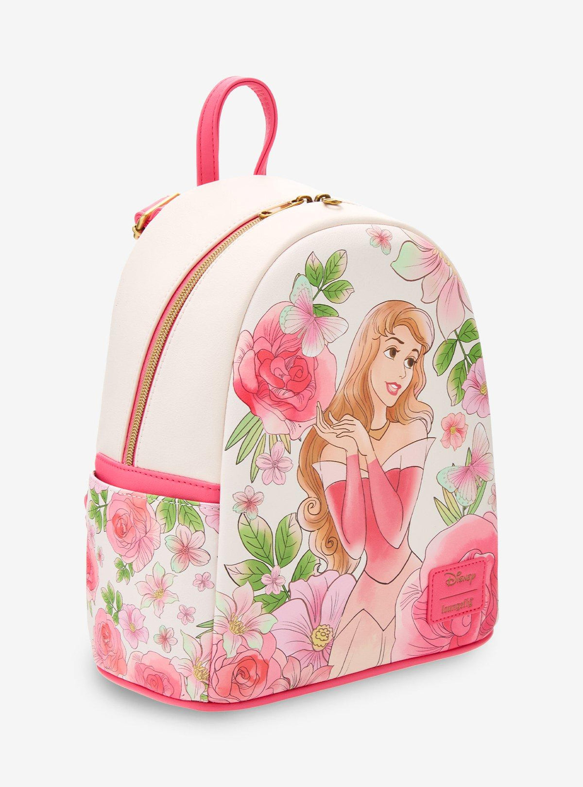 Mini mochila Disney La bella durmiente: Jardín de mariposas