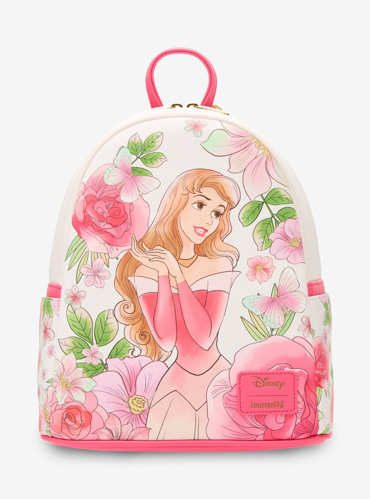 Mini mochila Disney La bella durmiente: Jardín de mariposas