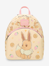 Mini mochila Pokémon Eevee y frutas