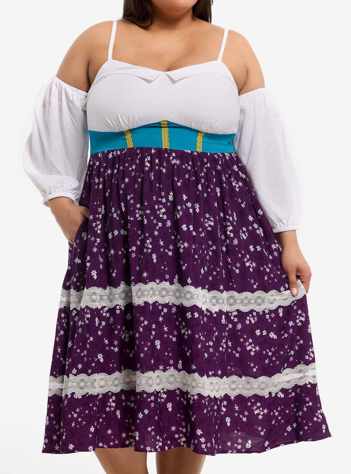 Vestido plus size de Esmeralda - The Hunchback of Notre Dame