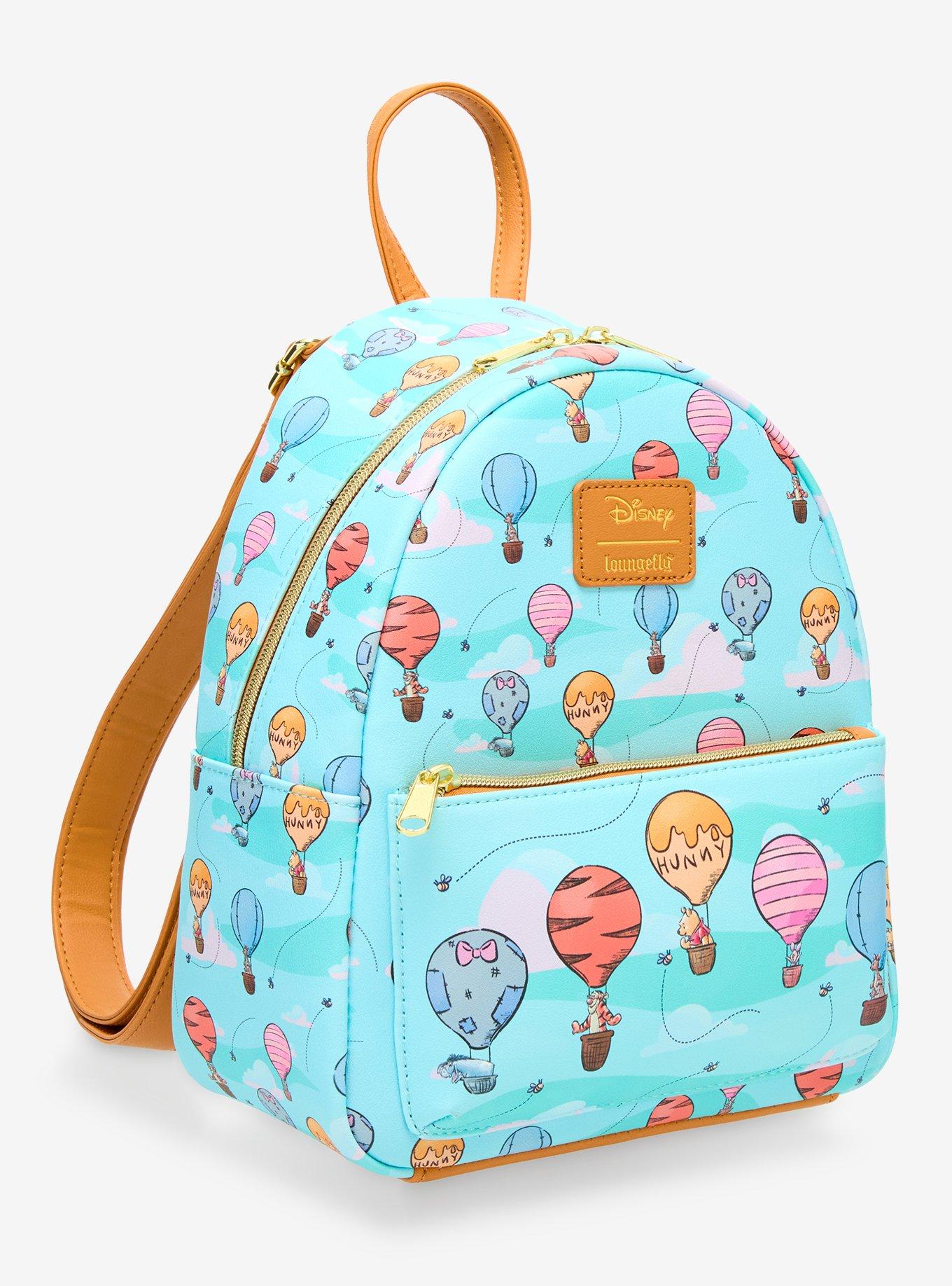 Mini mochila Disney Winnie the Pooh en globos aerostáticos