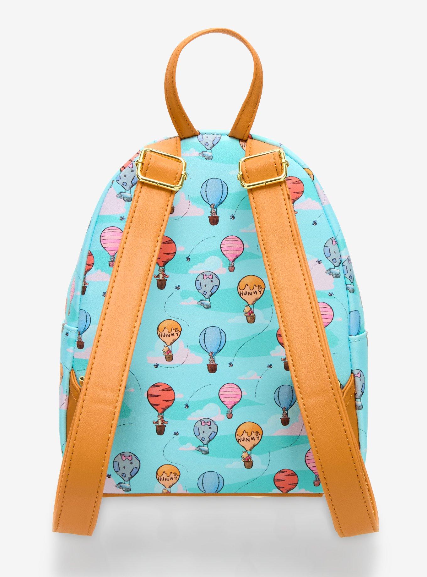 Mini mochila Disney Winnie the Pooh en globos aerostáticos