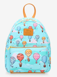 Mini mochila Disney Winnie the Pooh en globos aerostáticos