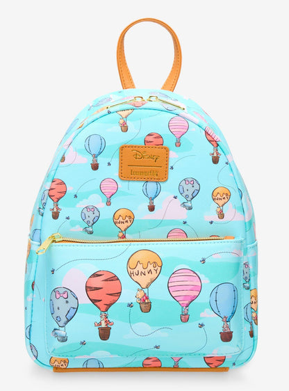 Mini mochila Disney Winnie the Pooh en globos aerostáticos