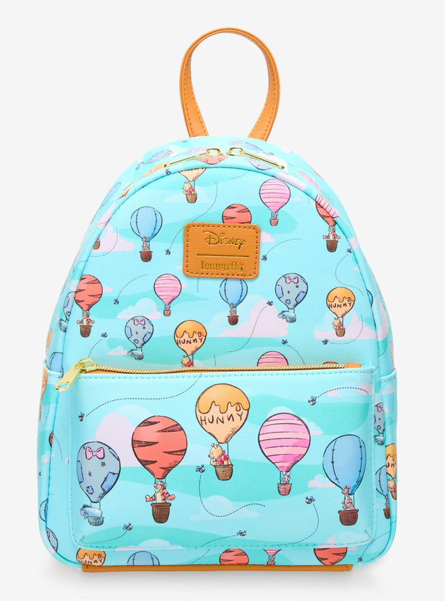 Mini mochila Disney Winnie the Pooh en globos aerostáticos