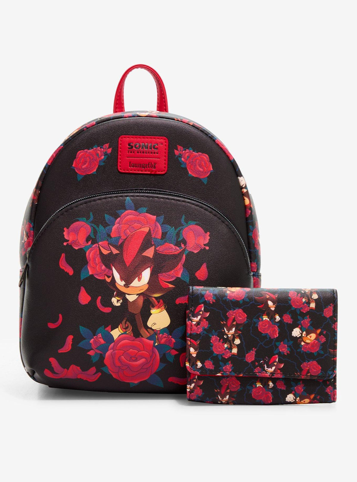 Mochila mini Shadow con rosas - Sonic the Hedgehog