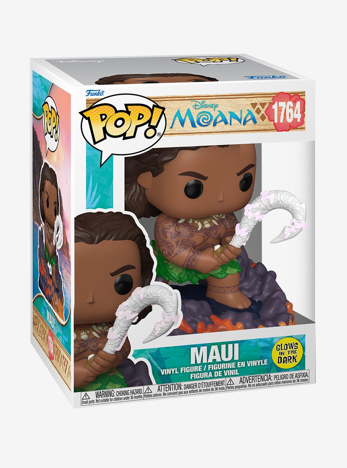 Figura Funko Pop! Maui luminiscente de Disney