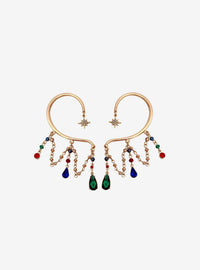 Set de ear cuffs de Howl's Moving Castle con gemas
