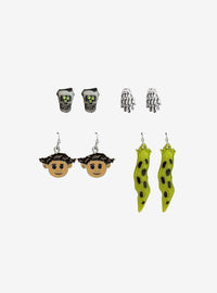 Set de aros de Coraline inspirados en Wybie