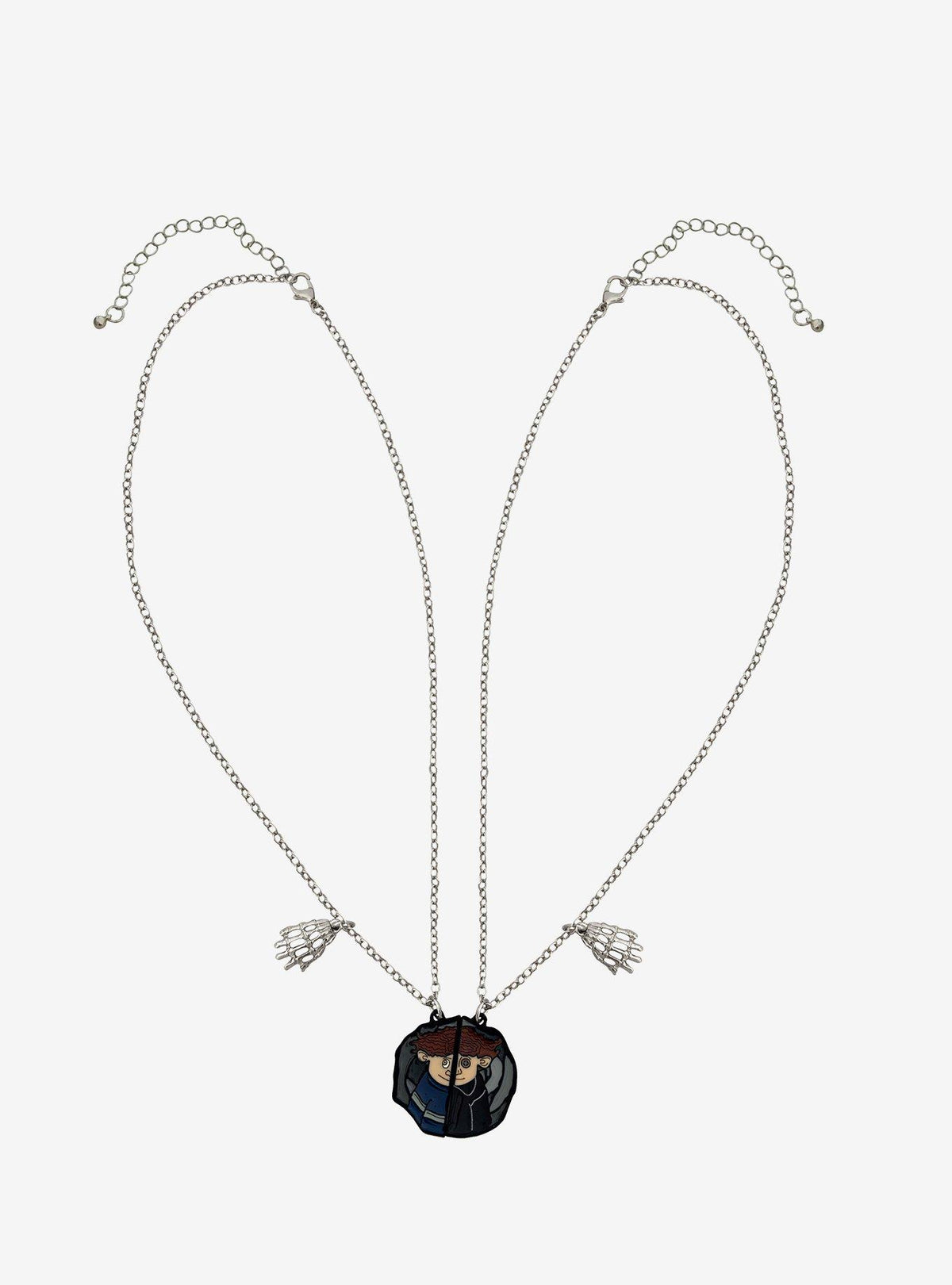 Set de collares magnéticos Coraline: Wybie y Other Wybie