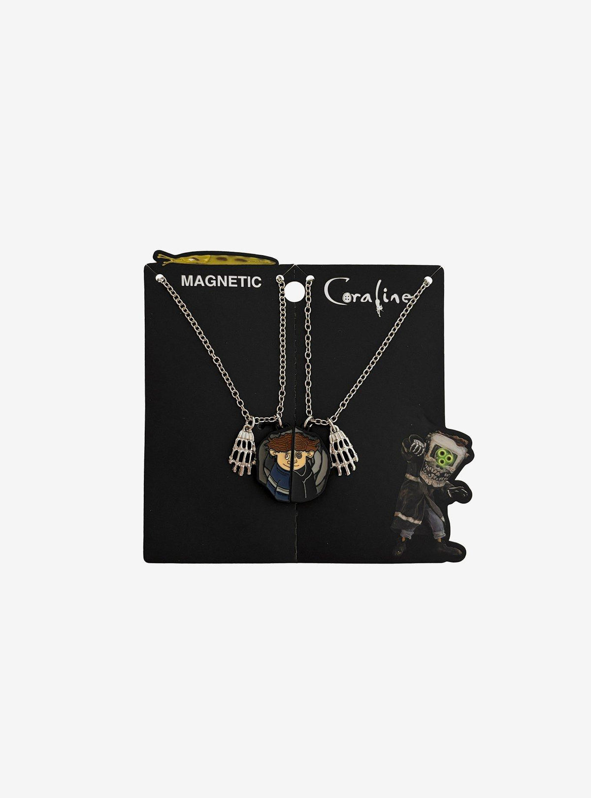 Set de collares magnéticos Coraline: Wybie y Other Wybie