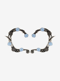 Set de aros cuff florales de Frieren: Más allá del viaje