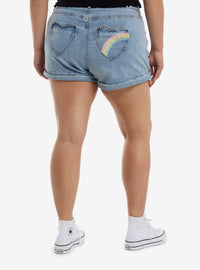 Shorts de mezclilla Cinnamoroll y Mocha talla plus