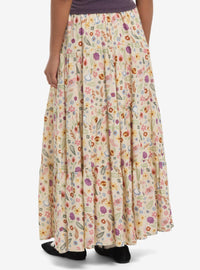 Falda midi floral Disney Alice in Wonderland