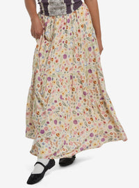Falda midi floral Disney Alice in Wonderland