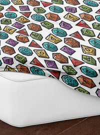 Dungeons & Dragons Set de sábanas Twin con dados