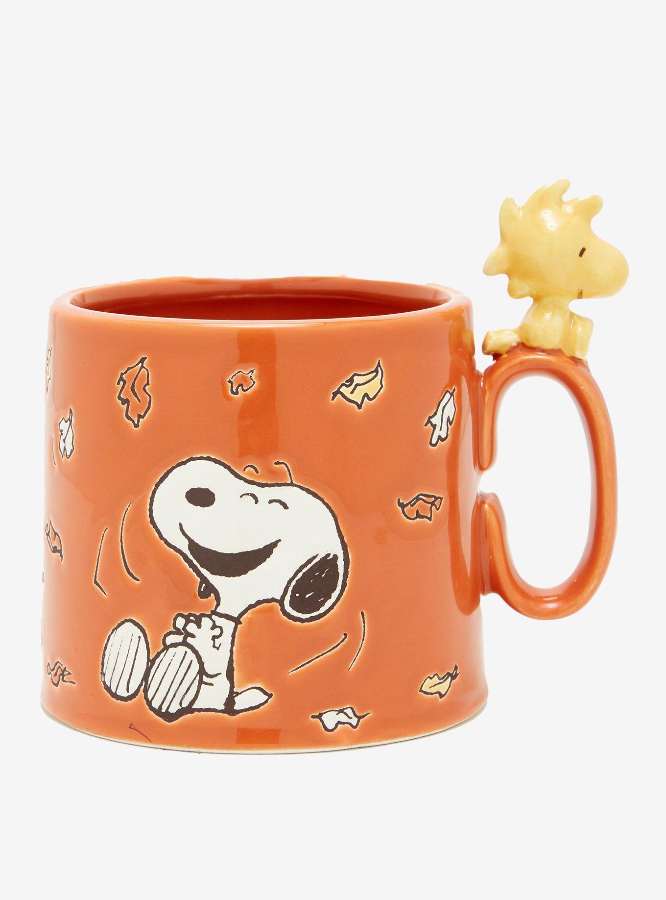 Taza Peanuts Snoopy Escena Otoñal