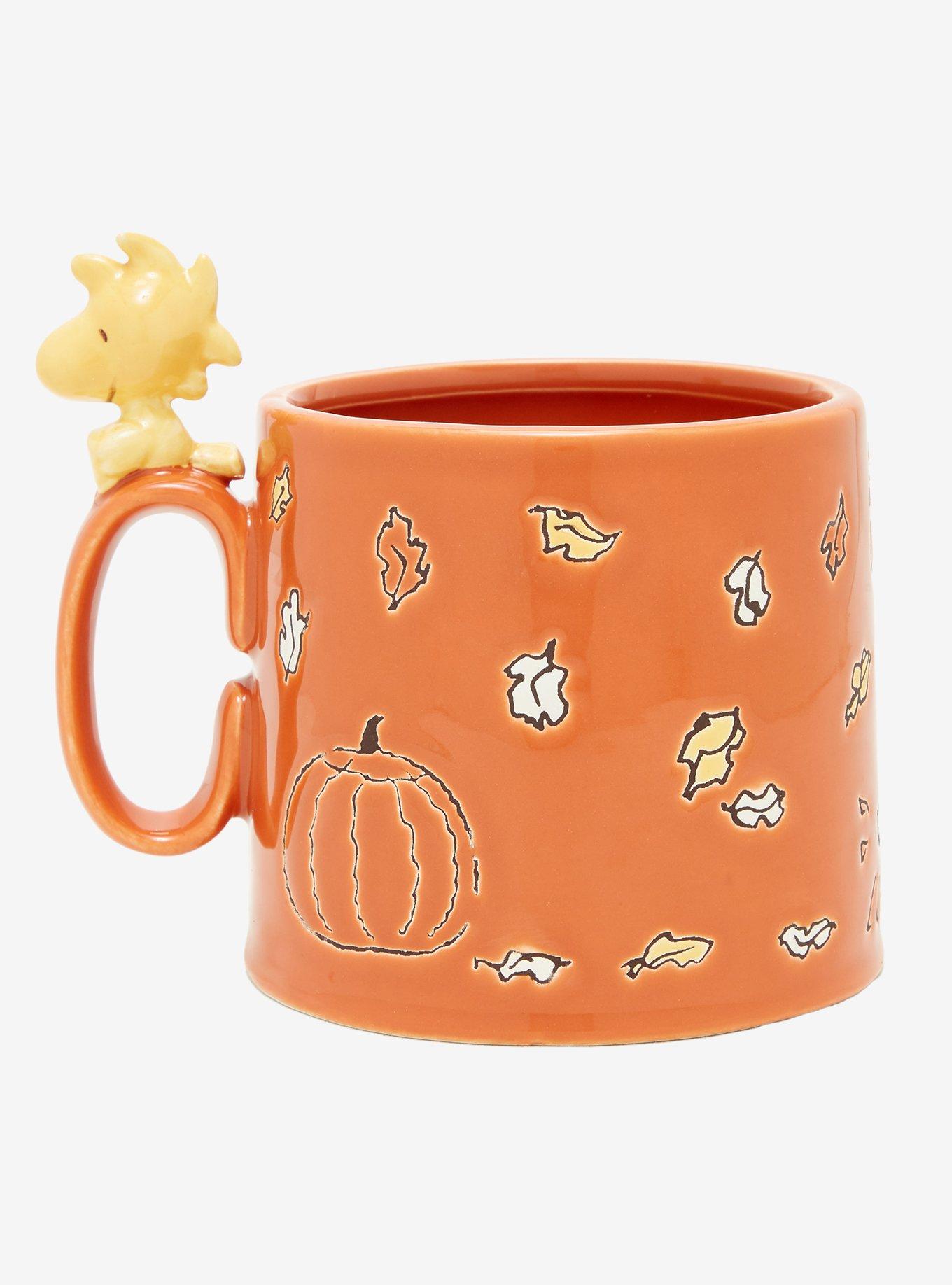 Taza Peanuts Snoopy Escena Otoñal