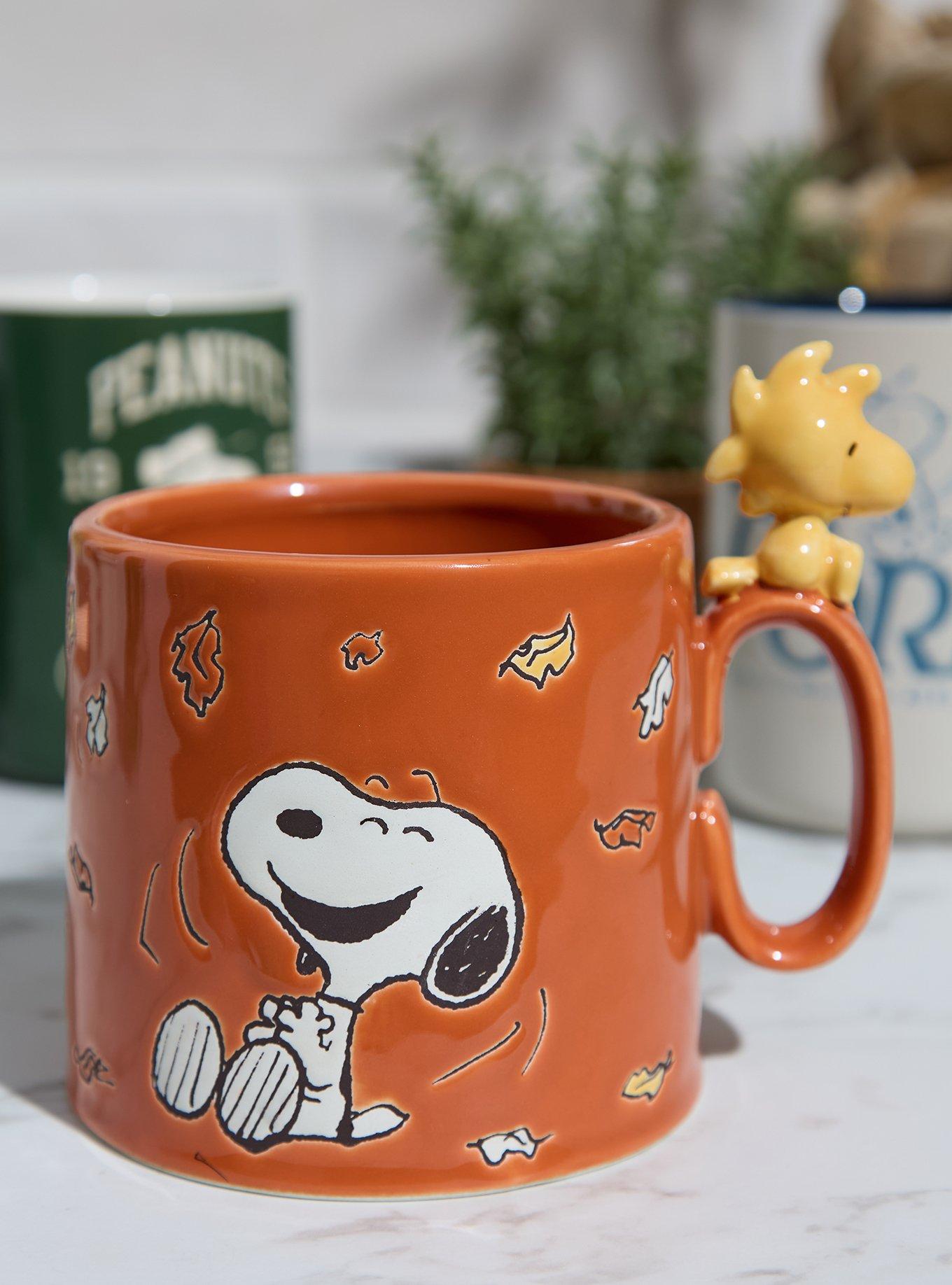 Taza Peanuts Snoopy Escena Otoñal