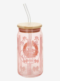 Vaso de vidrio Kiki: Entregas a domicilio con bombilla