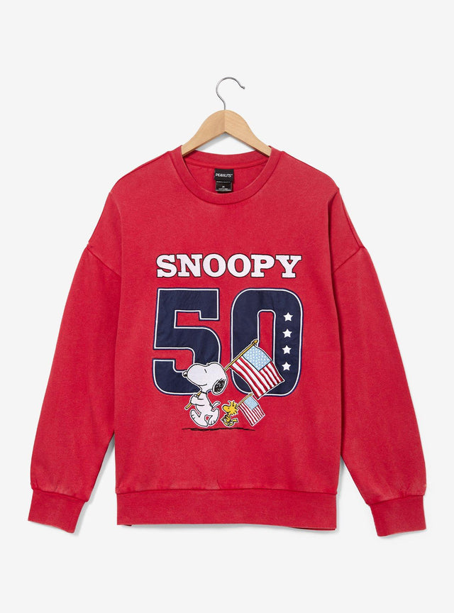 Polerón Peanuts Snoopy y Woodstock Americana