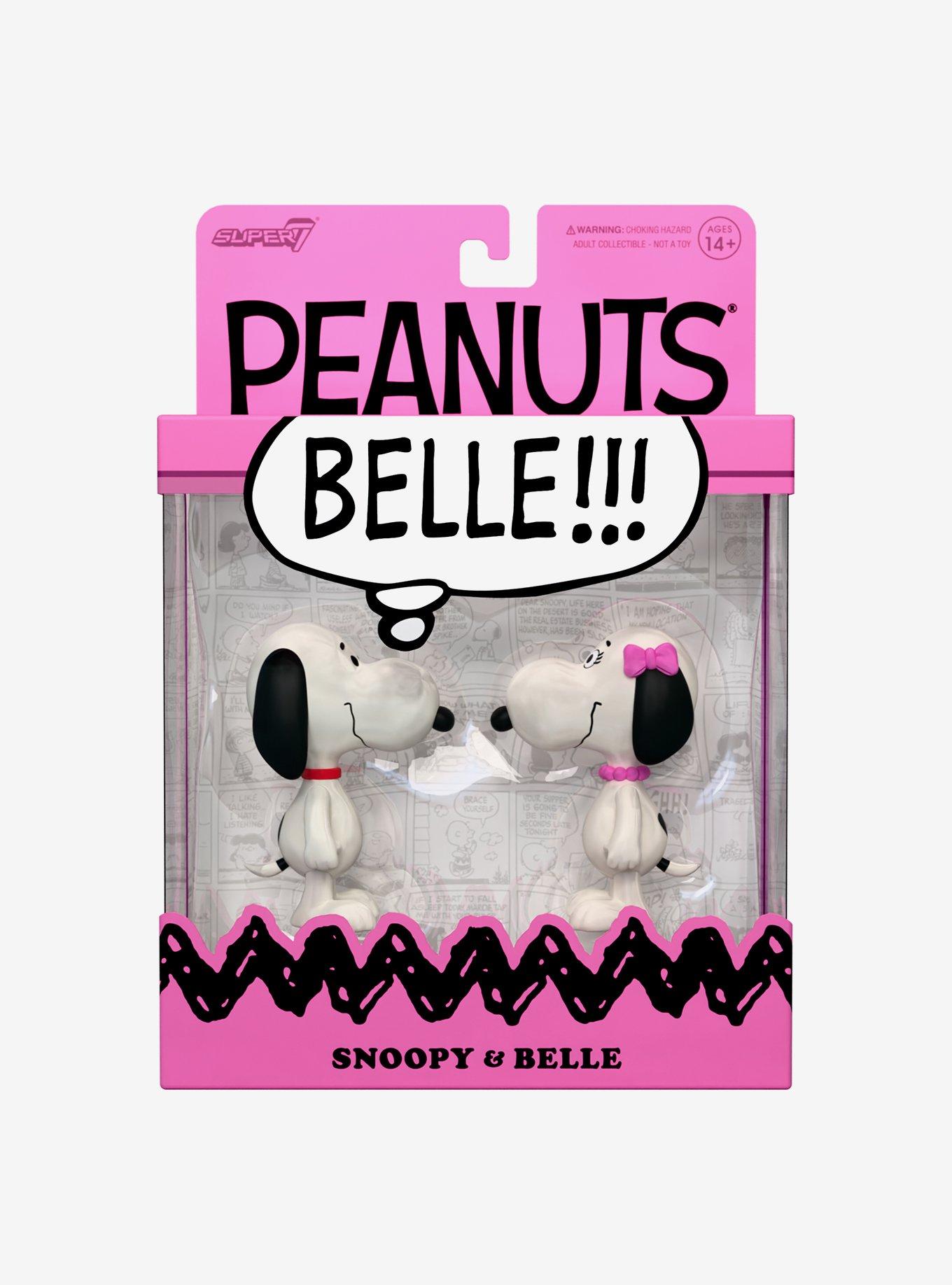 Set de figuras Peanuts Snoopy y Belle