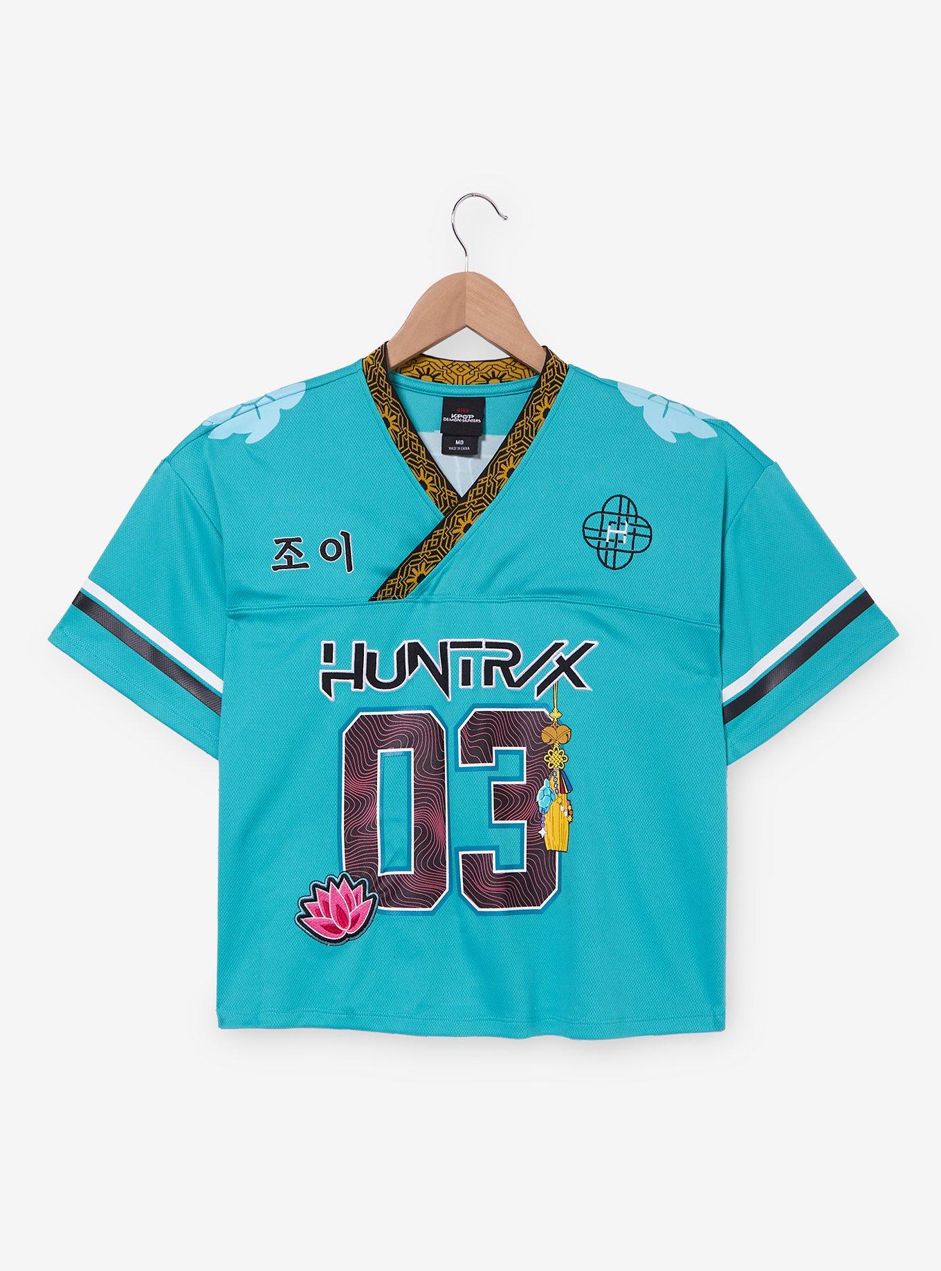 Polera deportiva corta Zoey de KPop Demon Hunters