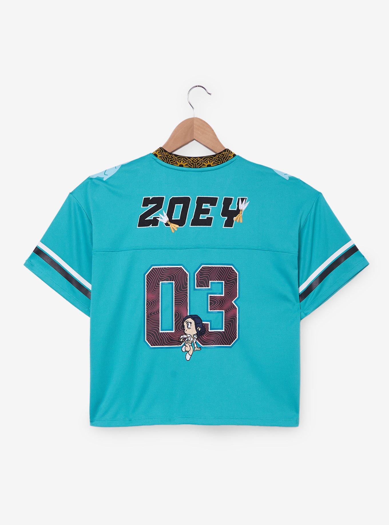 Polera deportiva corta Zoey de KPop Demon Hunters