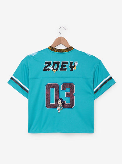 Polera deportiva corta Zoey de KPop Demon Hunters