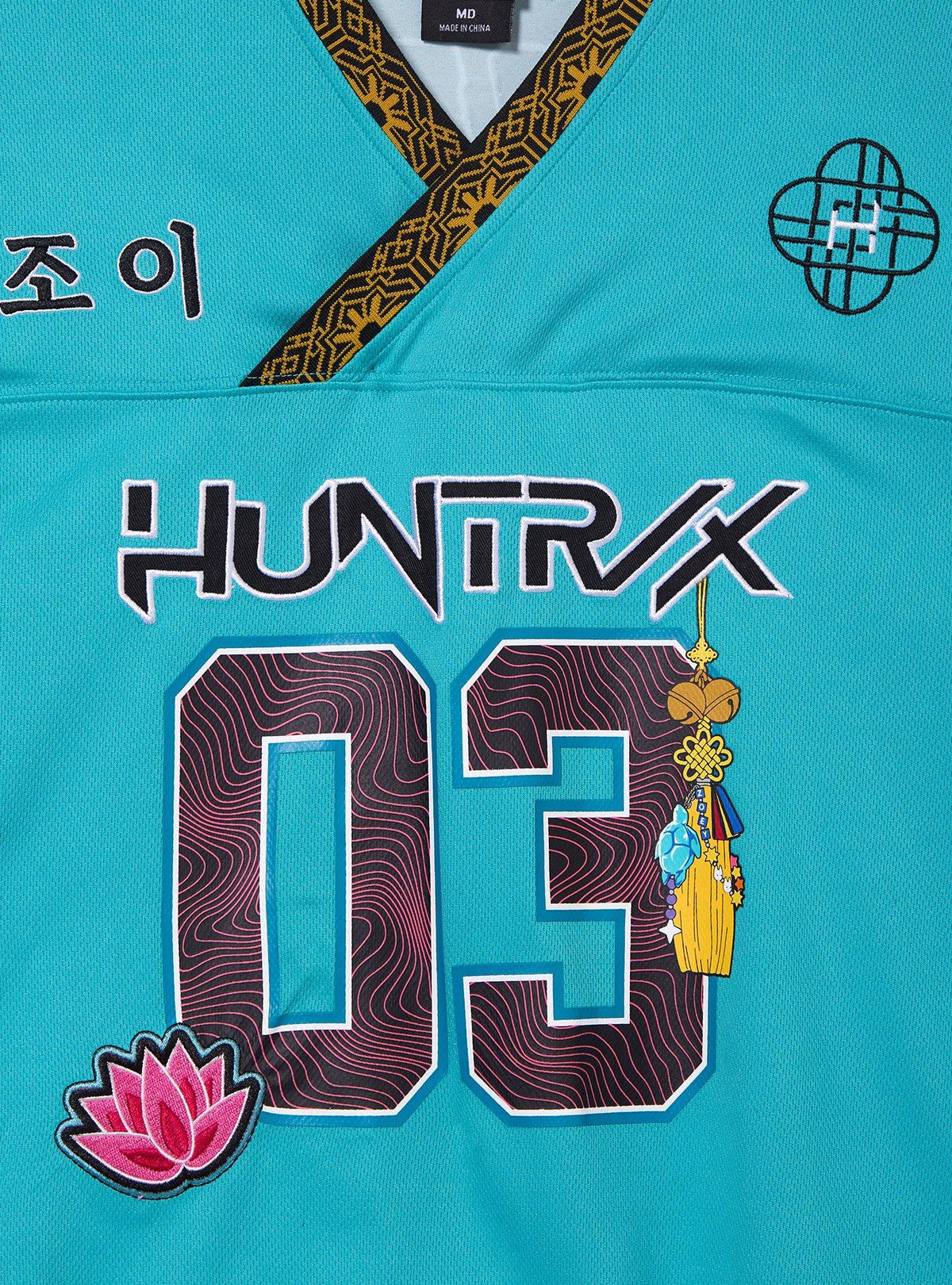 Polera deportiva corta Zoey de KPop Demon Hunters