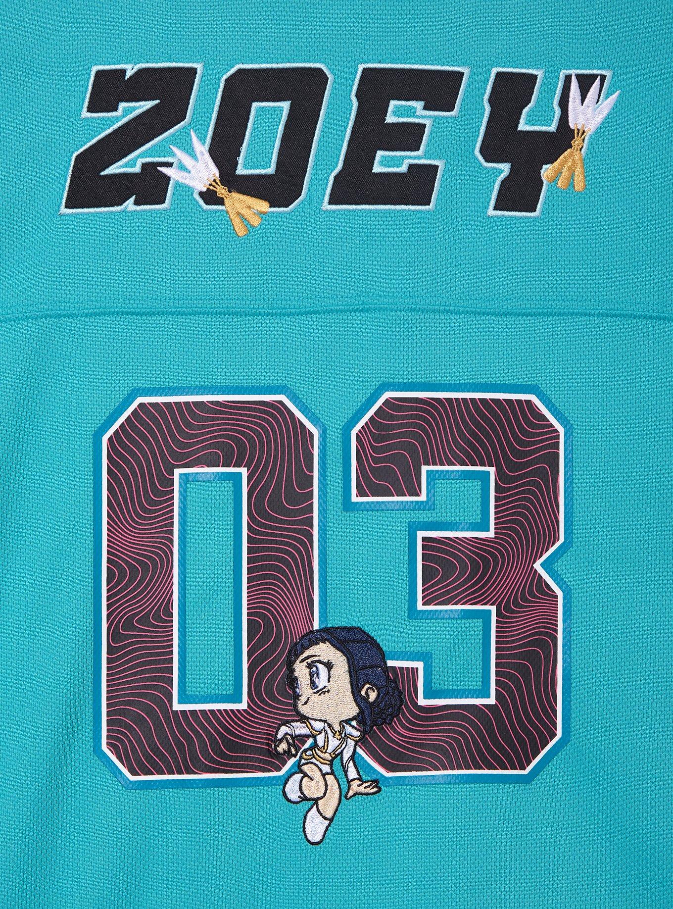 Polera deportiva corta Zoey de KPop Demon Hunters
