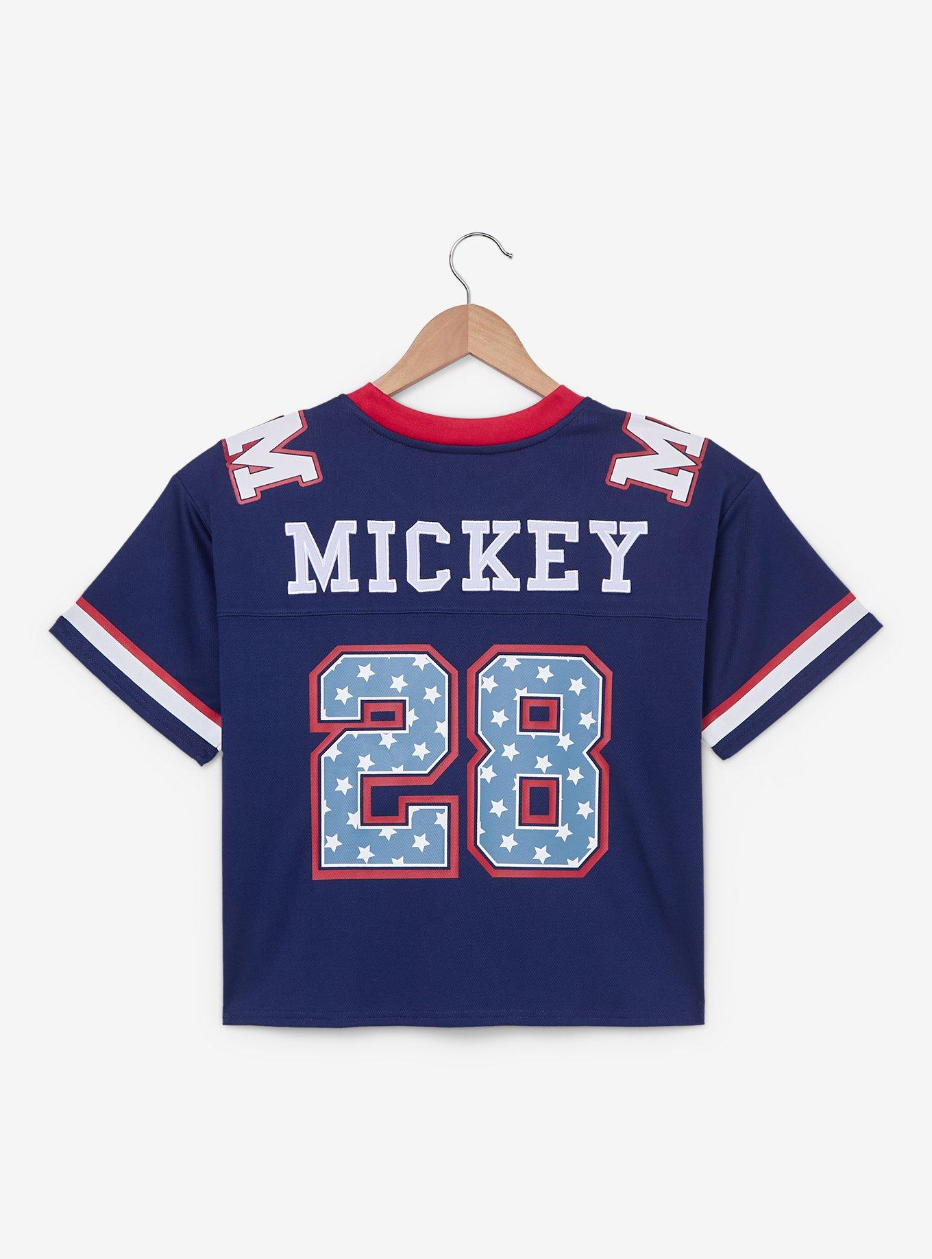 Camiseta deportiva corta Mickey Mouse de algodón