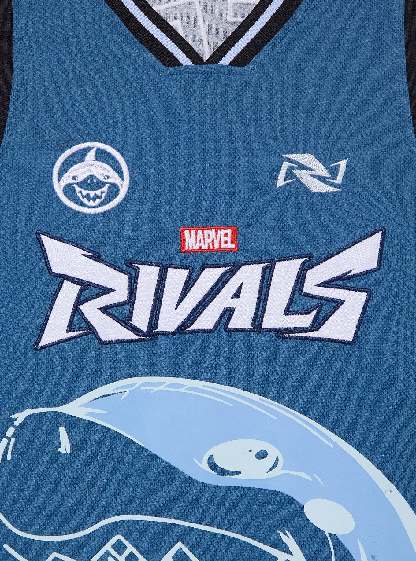 Polera de básquetbol Marvel Rivals Jeff the Land Shark