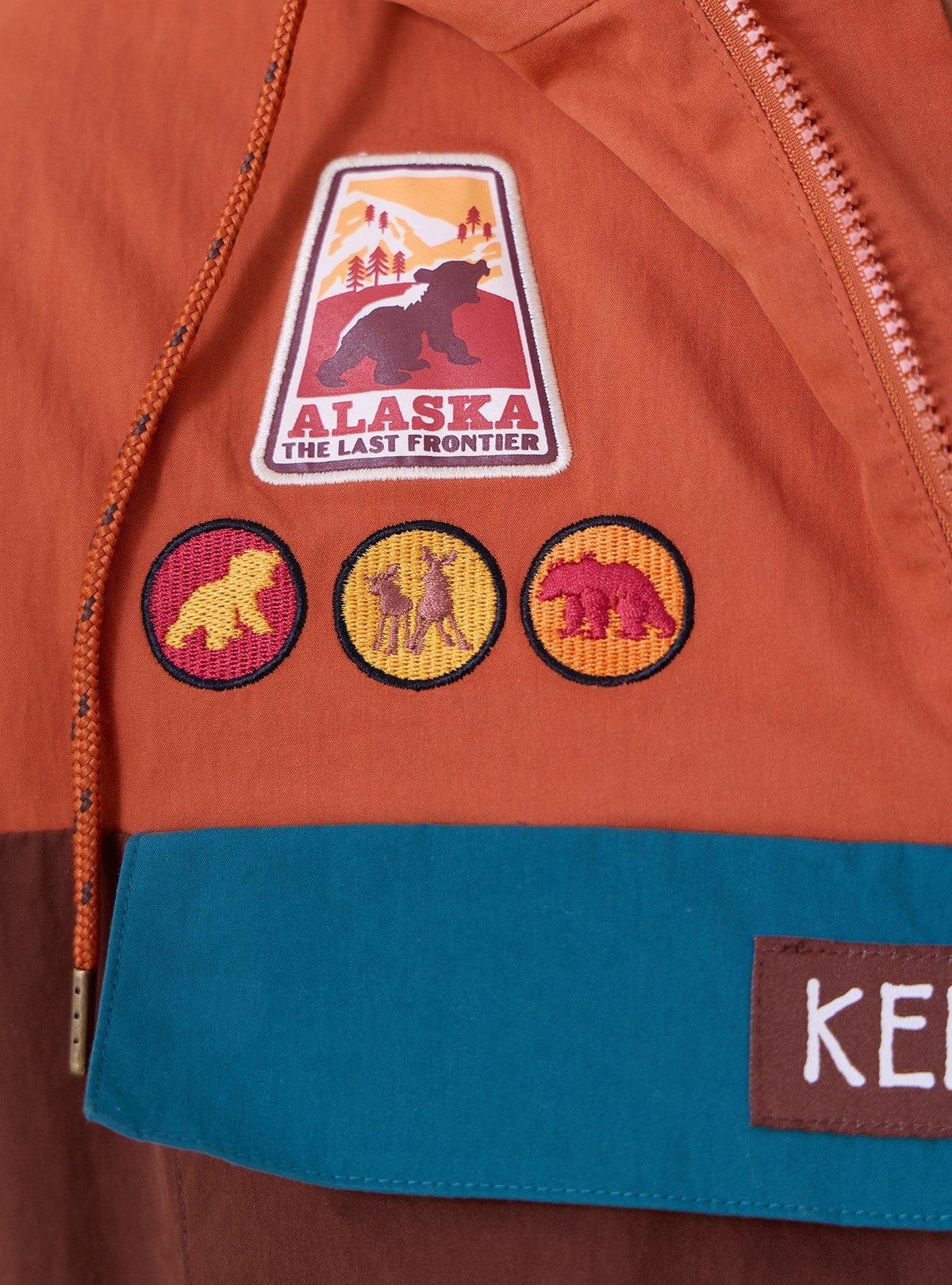Chaqueta cortaviento Tierra de osos Alaska
