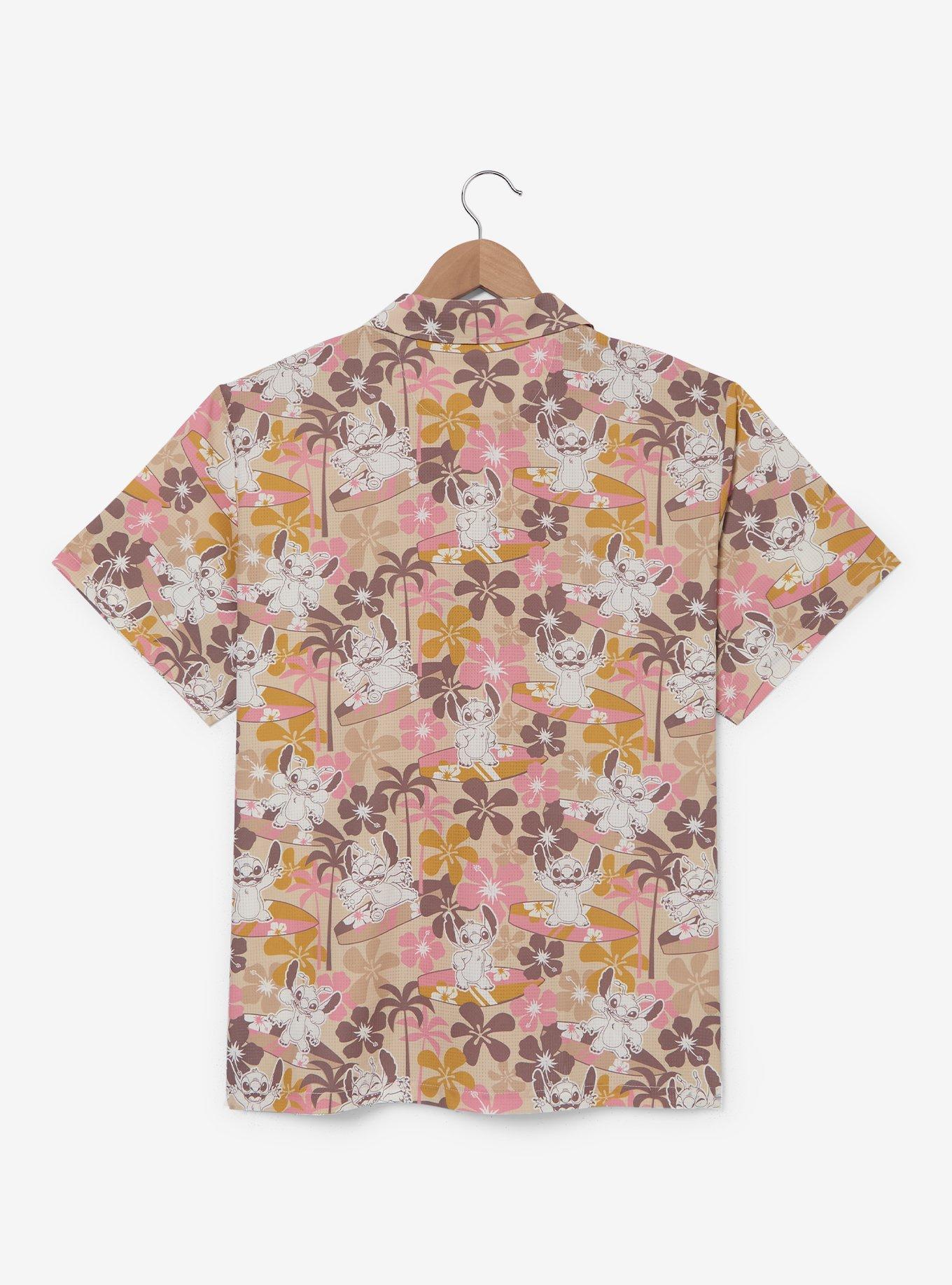 Camisa Disney Lilo & Stitch Surfista Floral