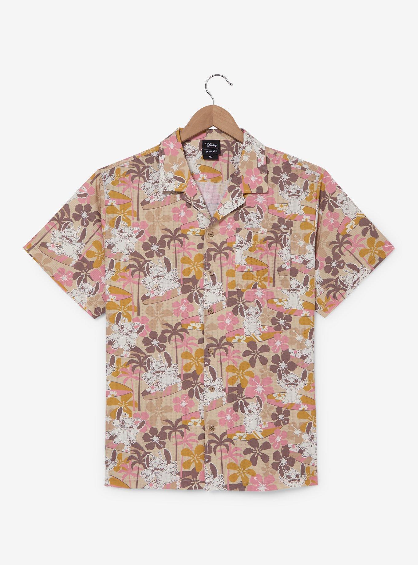 Camisa Disney Lilo & Stitch Surfista Floral