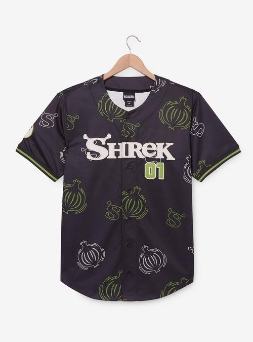 Camiseta de béisbol Shrek con estampado de cebollas