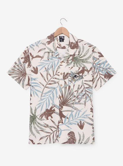 Camisa Jurassic Park con estampado de dinosaurios
