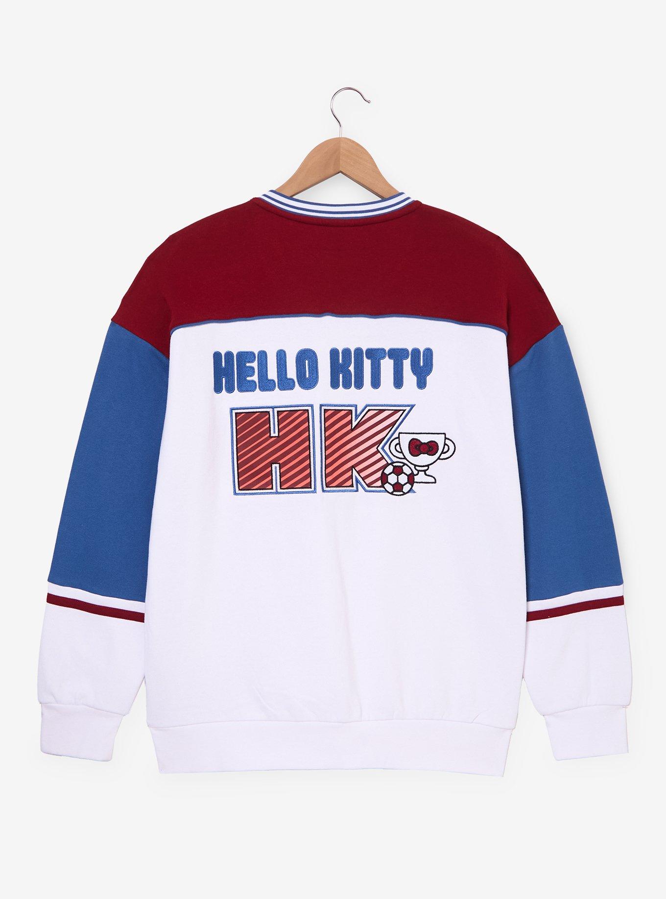 Polerón estilo camiseta de fútbol Hello Kitty