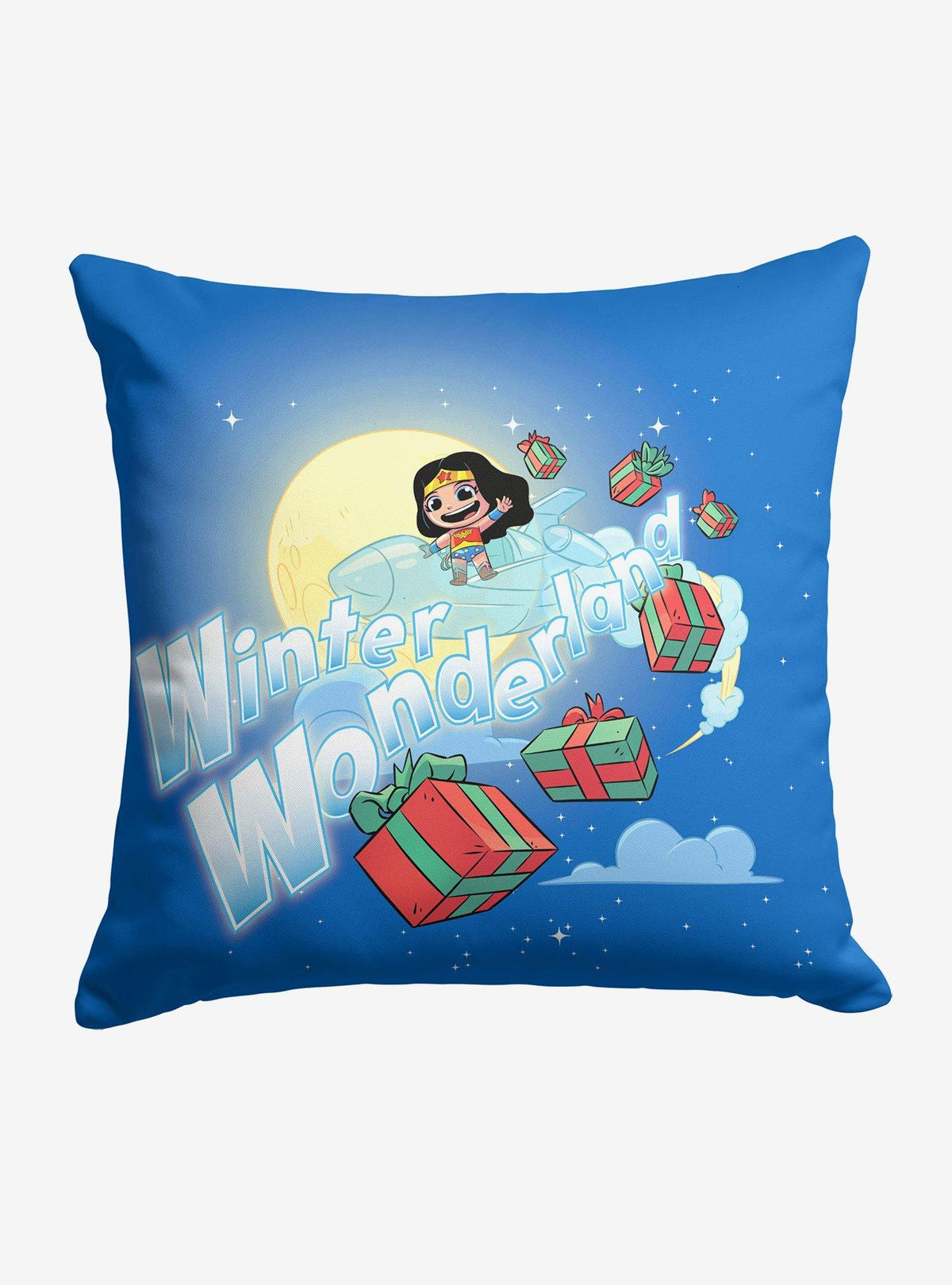 Cojín Justice League Winter Wonderland