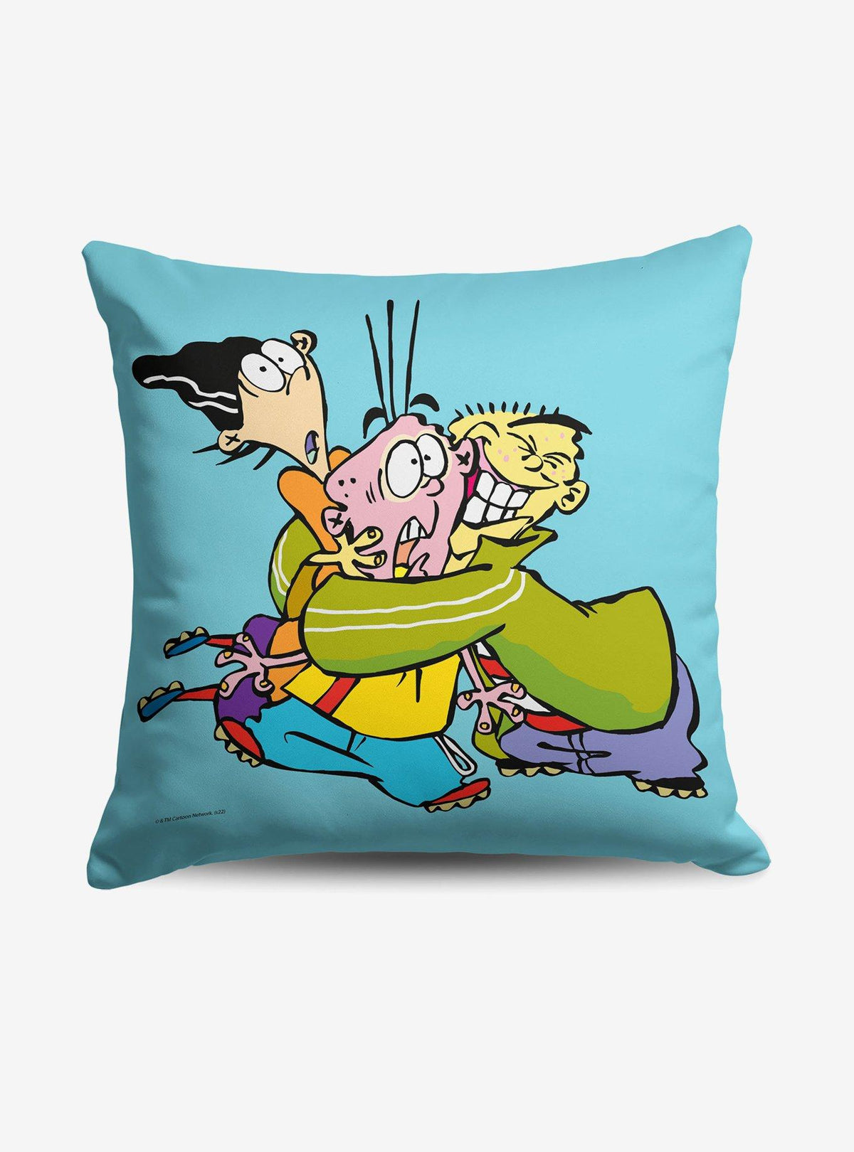 Cojín Ed, Edd y Eddy: abrazo de amigos