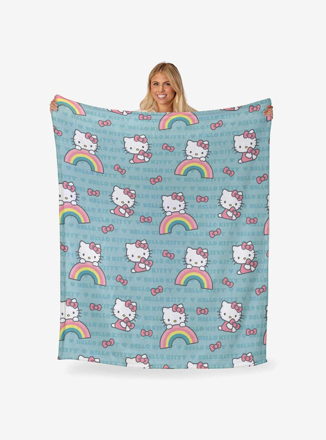 Manta Hello Kitty Bow So Sweet de tacto sedoso