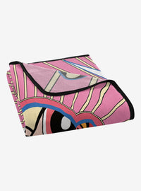 Manta Micro Raschel Powerpuff Girls Peeking Puffs