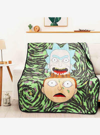 Manta Micro Raschel Rick and Morty Melt Together