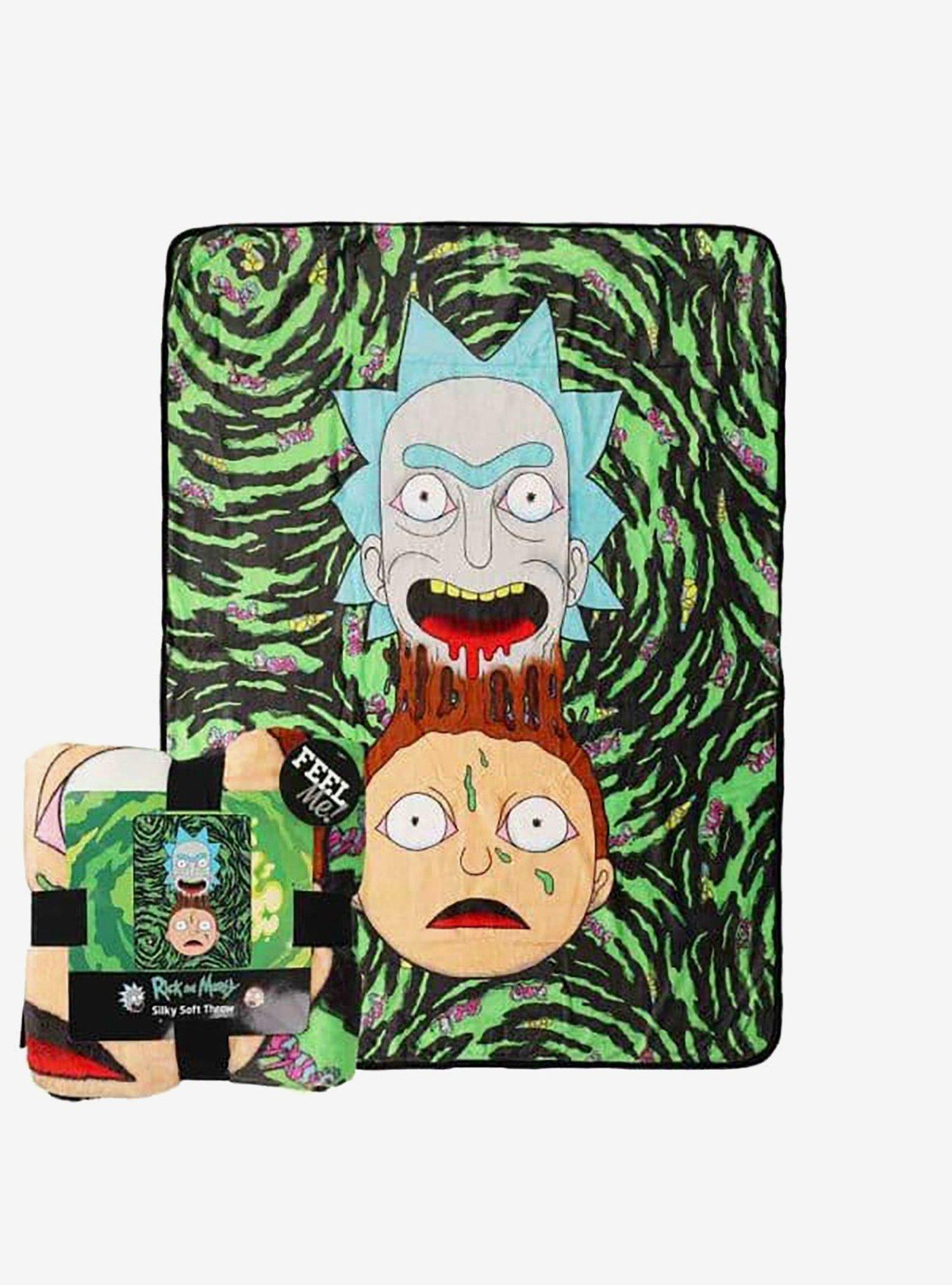 Manta Micro Raschel Rick and Morty Melt Together
