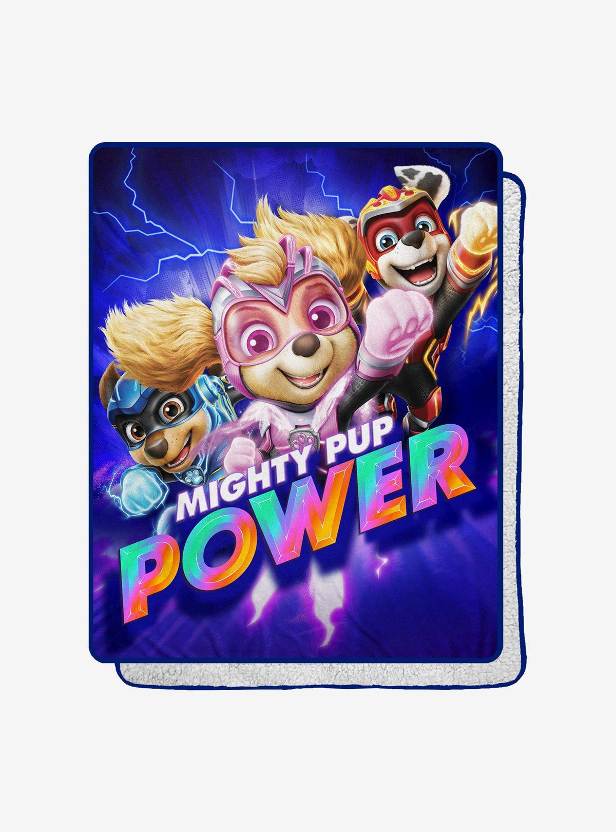 Manta Paw Patrol Mighty Trio Silk Touch Sherpa
