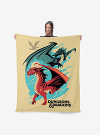 Dungeons & Dragons Manta de tacto sedoso Dragón Rojo