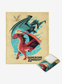 Dungeons & Dragons Manta de tacto sedoso Dragón Rojo