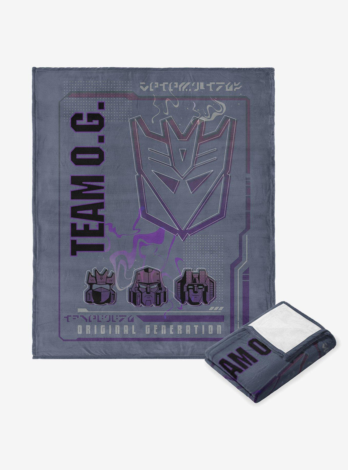 Manta Transformers Team OG de tacto sedoso