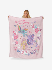 Manta My Little Pony de tacto sedoso